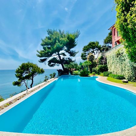 Sea View Suite Apartment In Historic Villa, Exclusive Experience Imperia Exteriör bild